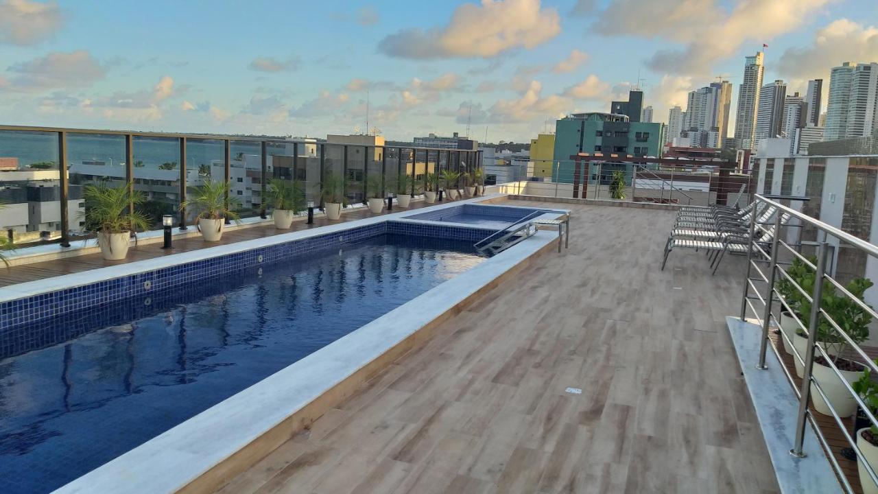 Belo Apartamento Quase Beira Mar No Cabo Branco Joao Pessoa Exterior photo